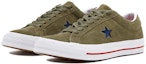 Lookbook Kasut Skateboarding Unisex Converse One Star Hijau Tahan Licin dan Lasak 161194C