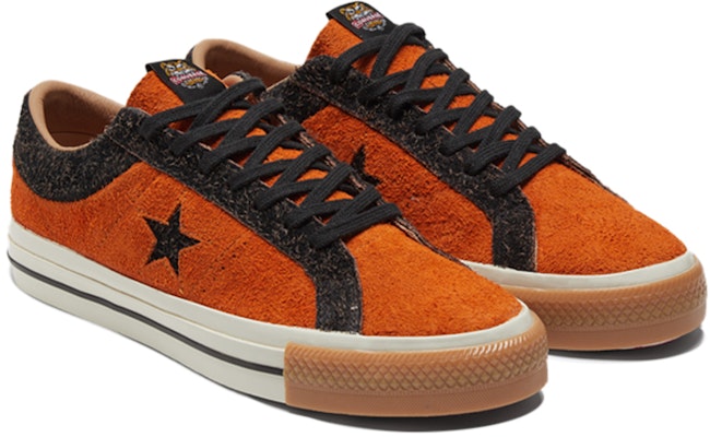 Converse One Star Retro Kasual Skate Shoes Oren Siri Tahun Baru Unisex 173200C Lookbook Converse One Star Retro Kasual Skate Shoes Oren Siri Tahun Baru Unisex 173200C
