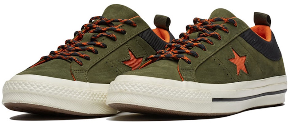 Converse One Star 'Olive' Hijau Zaitun 162544C Lookbook Converse One Star 'Olive' Hijau Zaitun 162544C