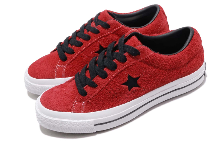Lookbook 匡威 One Star '紅' 163246C