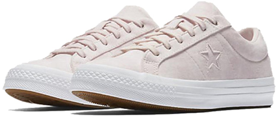 Converse One Star 復古休閒 低筒 球鞋 男女同款 櫻花白粉 Order Converse One Star 復古休閒 低筒 球鞋 男女同款 櫻花白粉