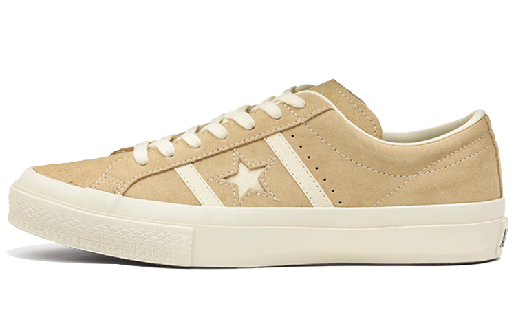 Buy Converse One Star “Star & Bars Suede“ 防滑耐磨 低筒休閒帆布鞋 米色 日版