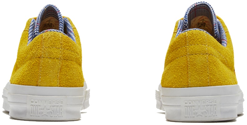 Converse One Star Suede Seasonal Colors Ox 'Amarillo/Rush Blue' 166848C Purchase Converse One Star Suede Seasonal Colors Ox 'Amarillo/Rush Blue' 166848C