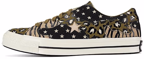 Converse One Star Zebra-stripe White/Black 'Brown' 168693C Converse One Star Zebra-stripe White/Black 'Brown' 168693C