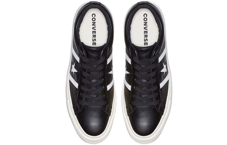 Lookbook Converse 一星学院皮革 OX '黑色' 163757C