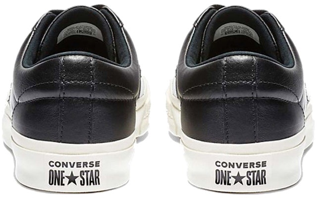 Converse One Star Academy Kulit OX 'Hitam' 163757C Shop Converse One Star Academy Kulit OX 'Hitam' 163757C