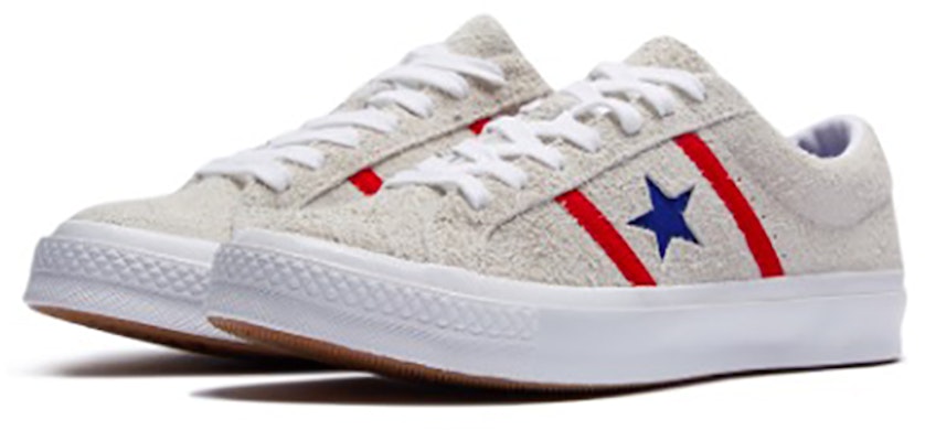 Converse One Star Academy Low 'Grey Red Blue' 164390C Lookbook Converse One Star Academy Low 'Grey Red Blue' 164390C