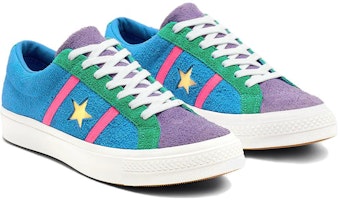 Converse One Star Academy Low 'Totally Blue' Biru 164392C Lookbook Converse One Star Academy Low 'Totally Blue' Biru 164392C