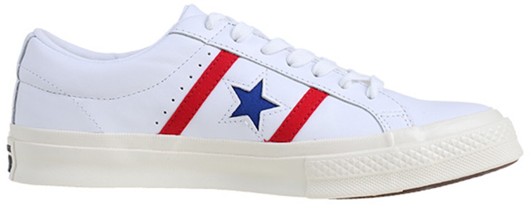 Converse One Star Academy Low 'White Blue Red' 163758C Order Converse One Star Academy Low 'White Blue Red' 163758C