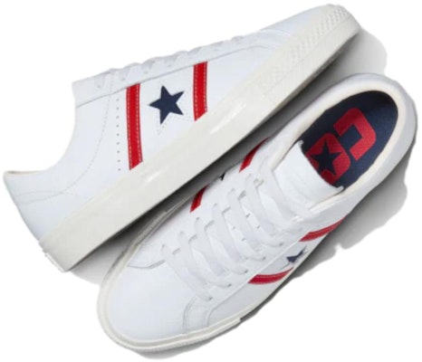 Converse One Star Academy Pro 'Blanco Rojo Azul' A08500C Order Converse One Star Academy Pro 'Blanco Rojo Azul' A08500C