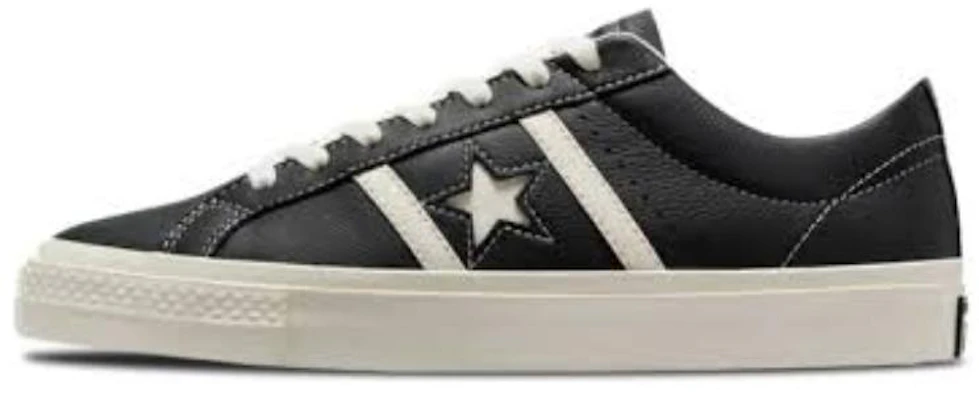 Converse One Star Academy Pro Hitam Low-Top Sepatu Skate Kasual Klasik. A08501C Buy Converse One Star Academy Pro Hitam Low-Top Sepatu Skate Kasual Klasik. A08501C