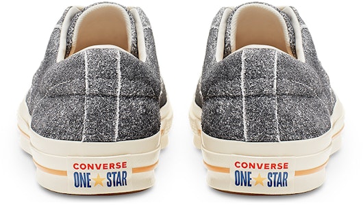 Converse One Star Cali 絨面低筒加州風格休閒帆布鞋 黑灰色 Lookbook Converse One Star Cali 絨面低筒加州風格休閒帆布鞋 黑灰色