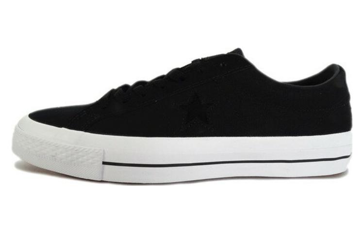 Converse One Star Canvas OX 'Black and White' 153710C