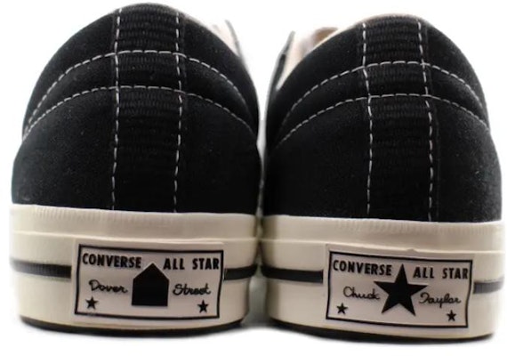 匡威One Star帆布鞋Ox黑色多佛街市集限定款 162292C Shop 匡威One Star帆布鞋Ox黑色多佛街市集限定款 162292C