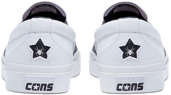 Converse One Star CC Pro Slip 'Telarañas y Arañas - Blanco Negro' 170941C Shop Converse One Star CC Pro Slip 'Telarañas y Arañas - Blanco Negro' 170941C