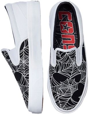 Converse One Star CC Pro Slip 'Telarañas y Arañas - Blanco Negro' 170941C Purchase Converse One Star CC Pro Slip 'Telarañas y Arañas - Blanco Negro' 170941C