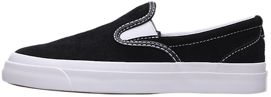 Converse One Star CC Pro Suede Slip-On 'Black White' 160545C Converse One Star CC Pro Suede Slip-On 'Black White' 160545C