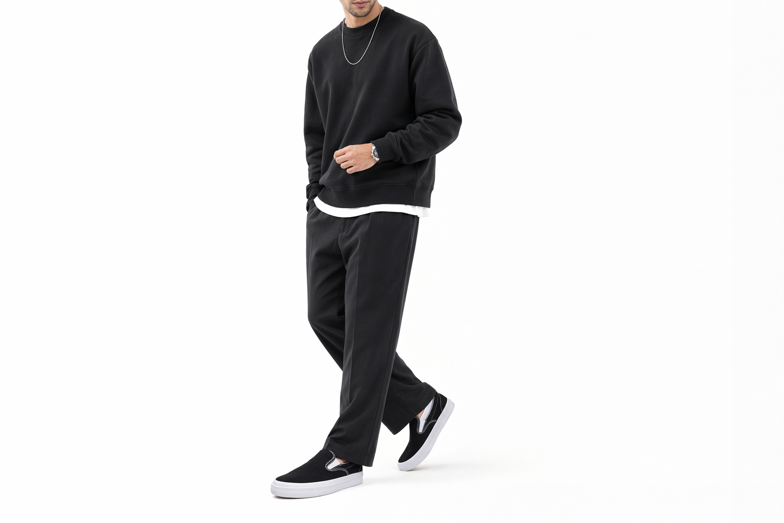 Order Converse One Star CC Pro Suede Slip-On 'Black White' 160545C