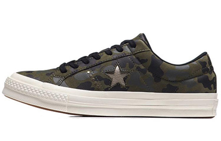 Converse One star Green Camouflage Printing 159703C