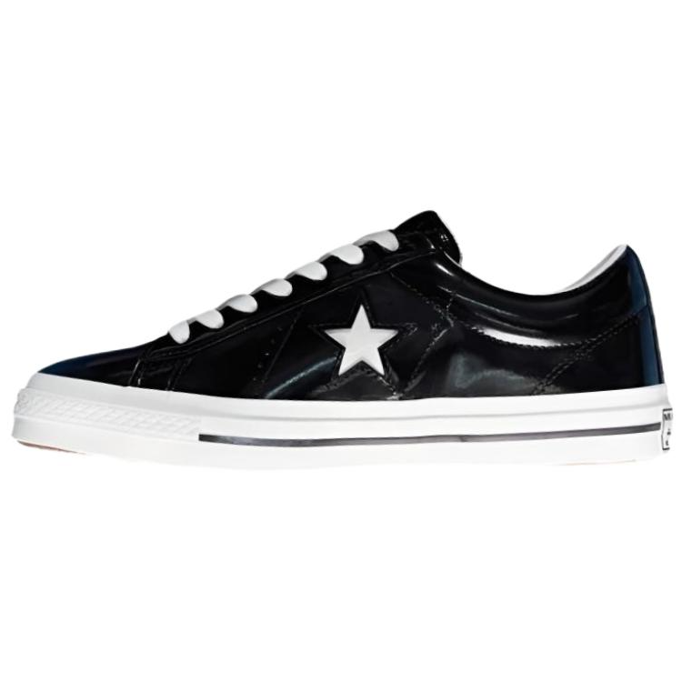 Converse One Star J Patent Leather Black Casual Sneakers A25032C Shoes
