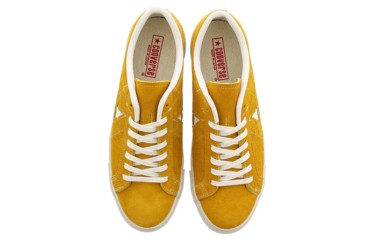 (W) Converse One Star J Suede Low Running Shoes Yellow/White 圖 3