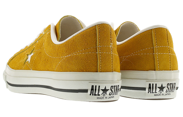 (W) Converse One Star J Suede Low Running Shoes Yellow/White 圖 4