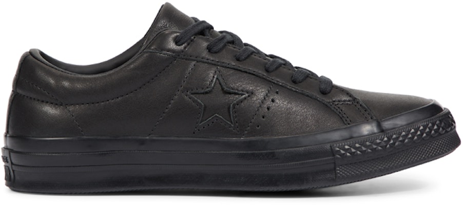 匡威 One Star 低筒軟皮革 黑武士 Order 匡威 One Star 低筒軟皮革 黑武士