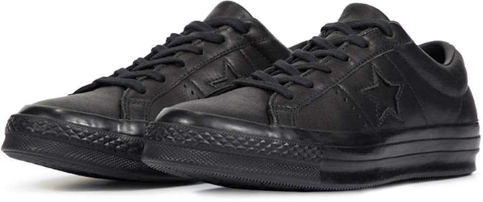 匡威 One Star 低筒軟皮革 黑武士 Lookbook 匡威 One Star 低筒軟皮革 黑武士