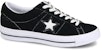 Converse One Star Low 'Black Suede' 158369C