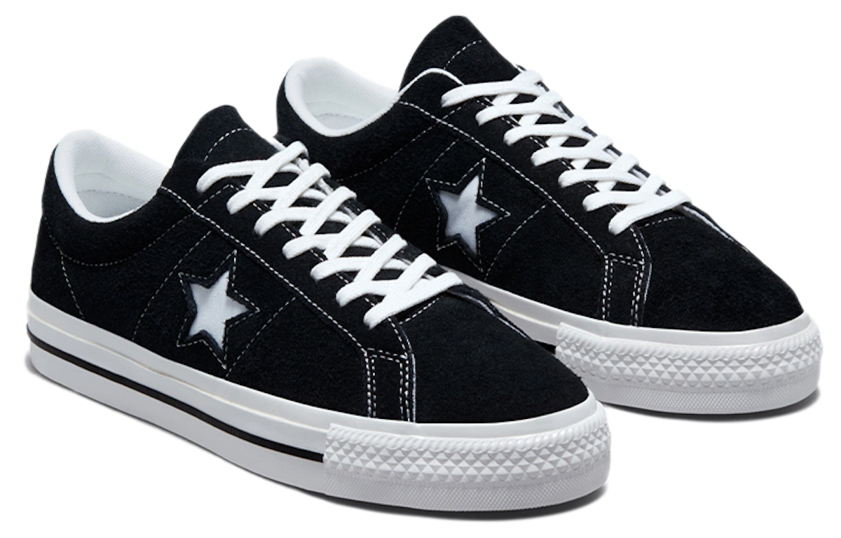 Converse One Star Low 'Black White'