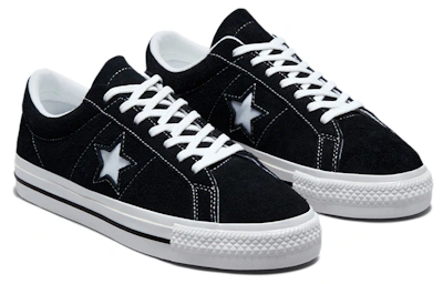 Converse One Star Low 'Black White'