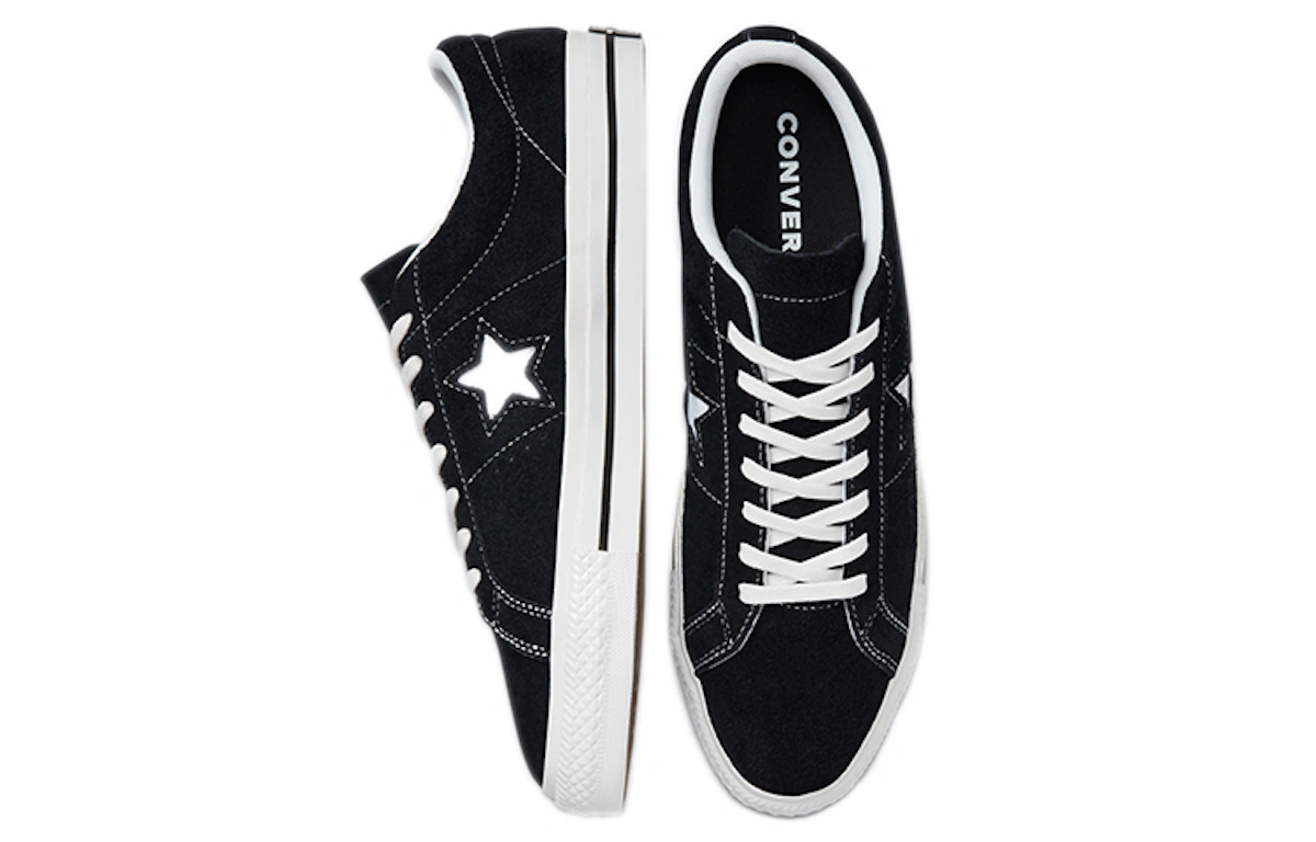 Converse One Star Low 'Black White'