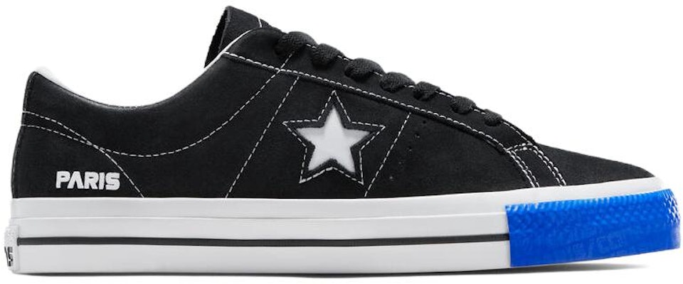 Converse One Star Low 'Hitam Putih Biru' A09658C Order Converse One Star Low 'Hitam Putih Biru' A09658C