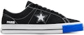 Converse One Star Low 'Hitam Putih Biru' A09658C