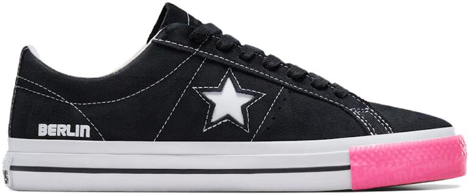 Converse One Star Low 'Black White Pink' A09659C Order Converse One Star Low 'Black White Pink' A09659C