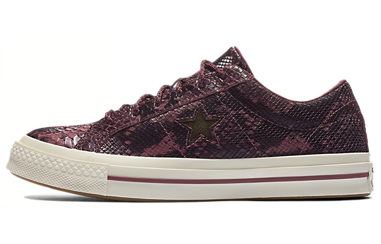 Buy Converse One Star Low ''Burgundy Reptile'' Herren/Damen Sneaker 161547C