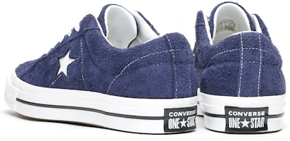 Lookbook Converse one star Ox 耐磨輕巧 低筒 帆布鞋 男女款 藍色