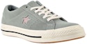 Lookbook Converse One Star Low 'Mica Green' dalam Warna Hijau Mica 161540C