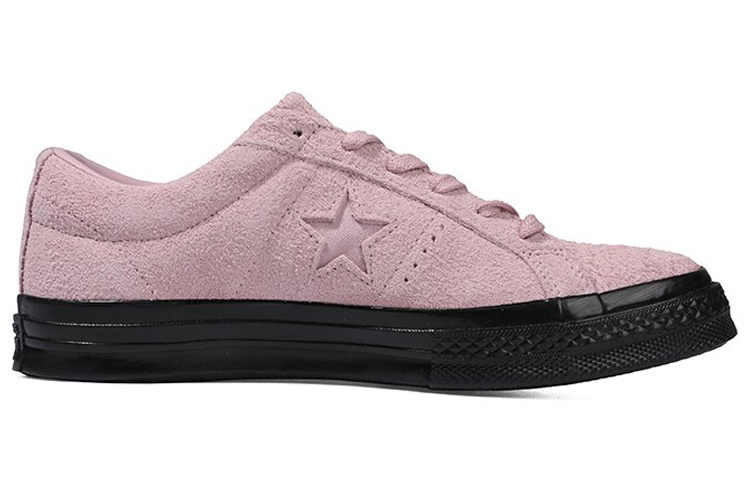 Order Converse One Star 低筒鞋「梅子粉黑」 163374C