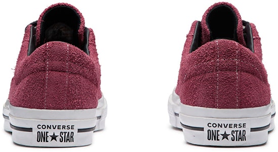 Converse one star 絨面皮 防滑耐磨 低筒 帆布鞋 男女通款 玫瑰紅 Shop Converse one star 絨面皮 防滑耐磨 低筒 帆布鞋 男女通款 玫瑰紅
