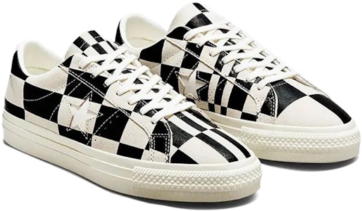 컨버스 원스타 로우 "워프드 보드 - 화이트 블랙" 172352C Lookbook 컨버스 원스타 로우 "워프드 보드 - 화이트 블랙" 172352C