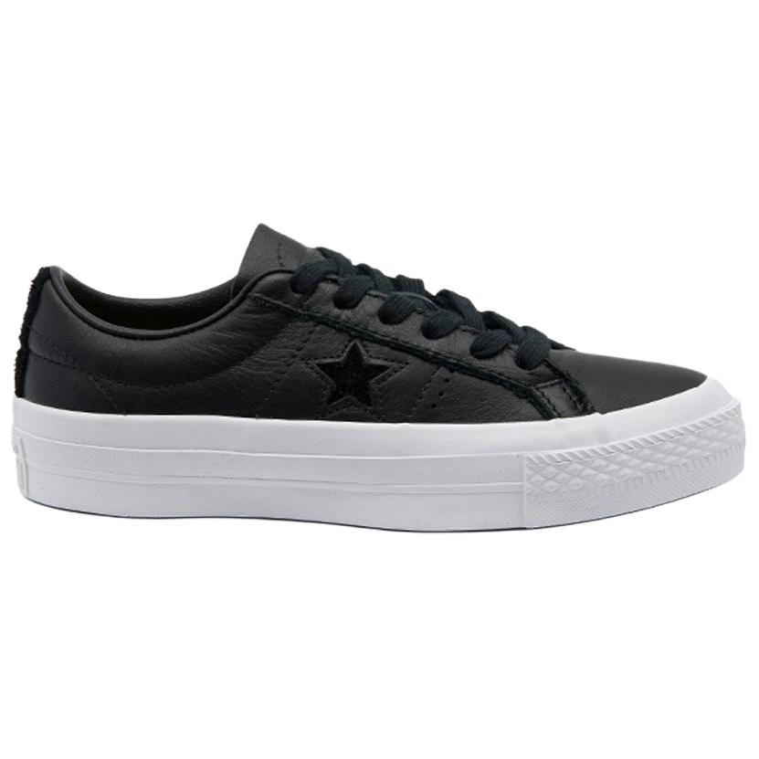 Order Converse One Star Leather Rendah 'Hitam' 155548C