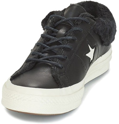 Converse One Star Low Street Warmer 'Black' 162601C Shop Converse One Star Low Street Warmer 'Black' 162601C