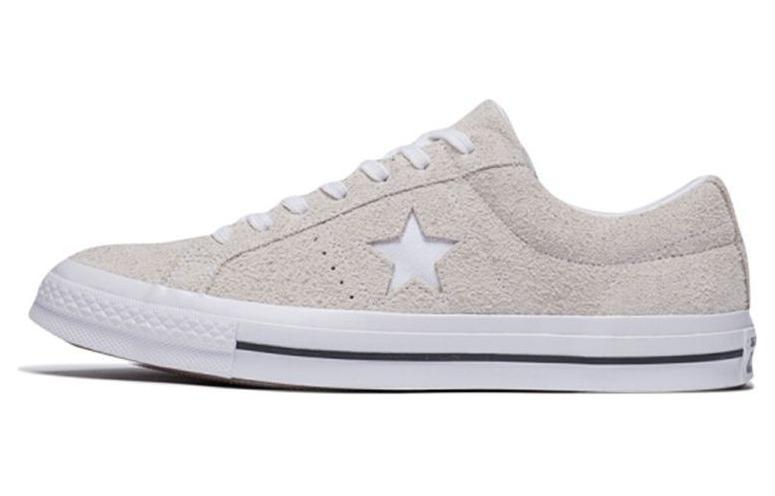 Converse One Star Low Vintage Suede 'White' 161577C