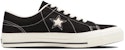 Converse One Star Buatan Jepun Vintage Canvas Hitam 35200520