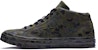 Converse One Star Retro Mid Tops Kasut Skateboard Unisex Hijau Corak Tentera 159746C