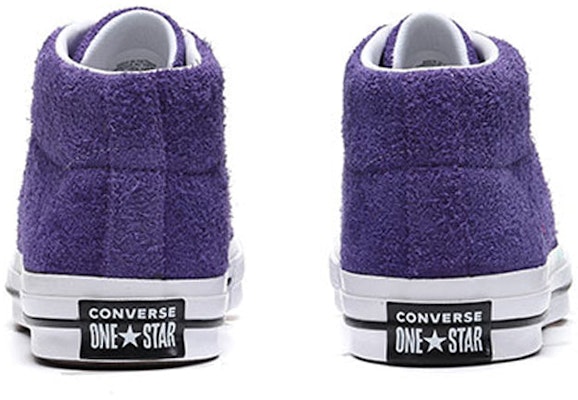 Converse One Star Mid 'Purple Fuzz' 162578C Shop Converse One Star Mid 'Purple Fuzz' 162578C