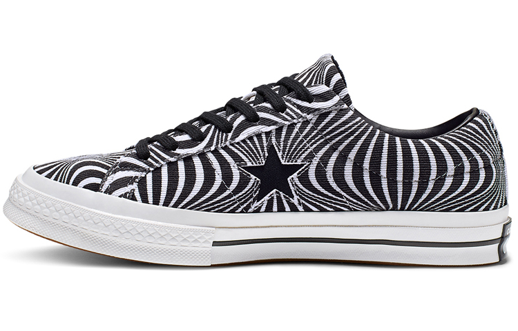 Buy 匡威One Star Moonshot低帮 '黑白' 165126C