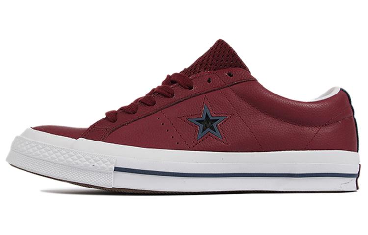 Buy コンバース ワンスター 滑り止め 耐摩耗 レトロ スケシュー レッド 161565C