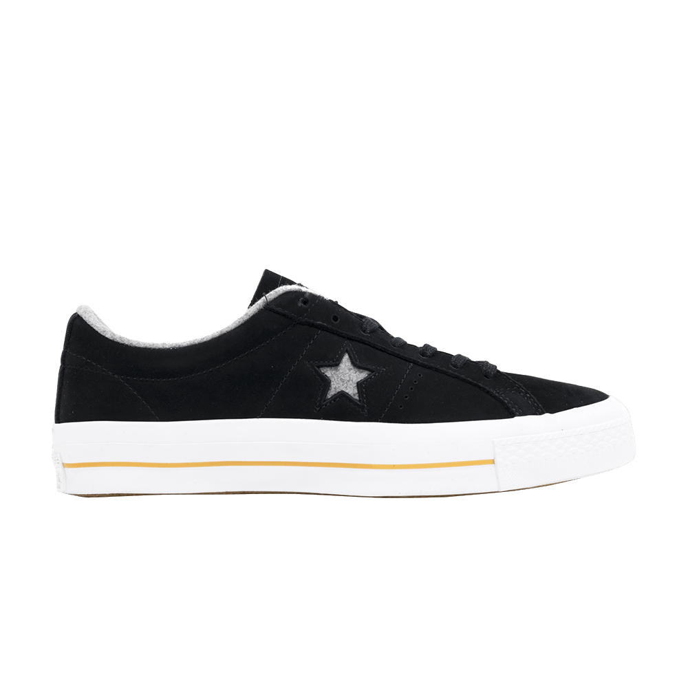 Converse One Star Nubuck Ox 'Black' 153717C